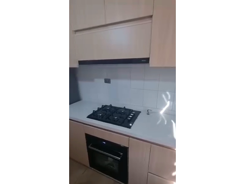 Cocina Cuarzo Blanco Estelar SANTIAGO