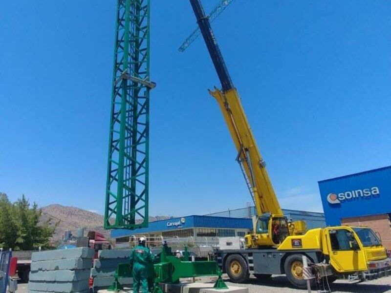 Servicio de gruas para carga pesada Chile