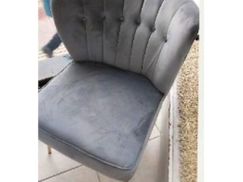 Silla Sala Gris Valdivia