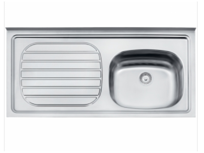 TRAMONTINA PILETA 1 BACHA 100X50CM PARAGUAY