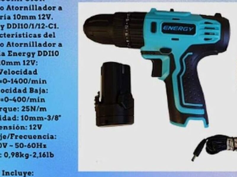 Taladros atornillador baterias