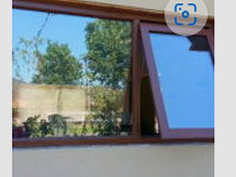 Ventana Proyectante  Nogal Termopanel chile