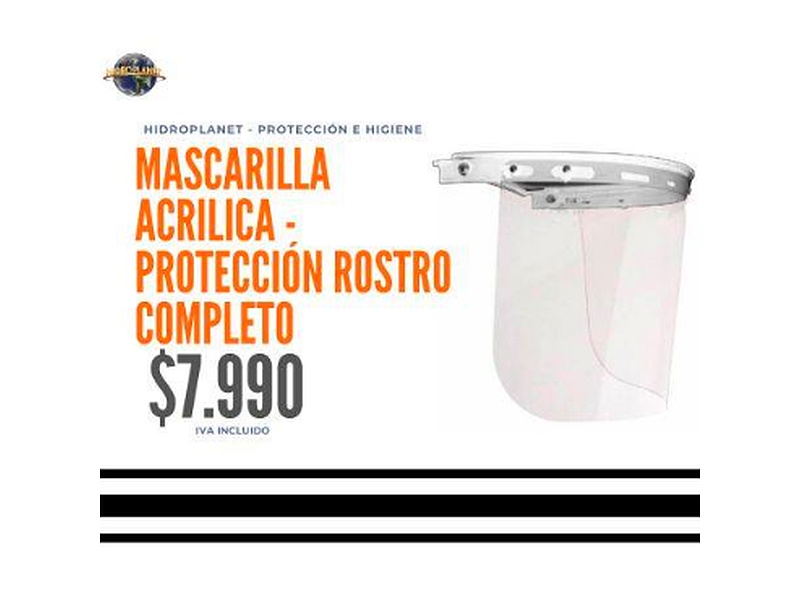 Mascarilla Acrílica Chile