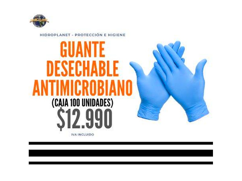 Guante Desechable Antimicrobiano Chile