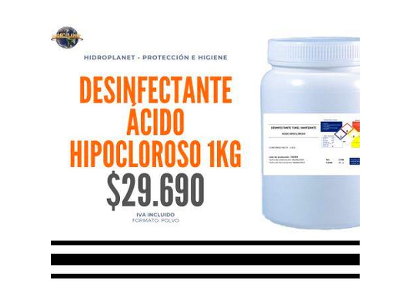 Desinfectante ácido hipocloroso Chile