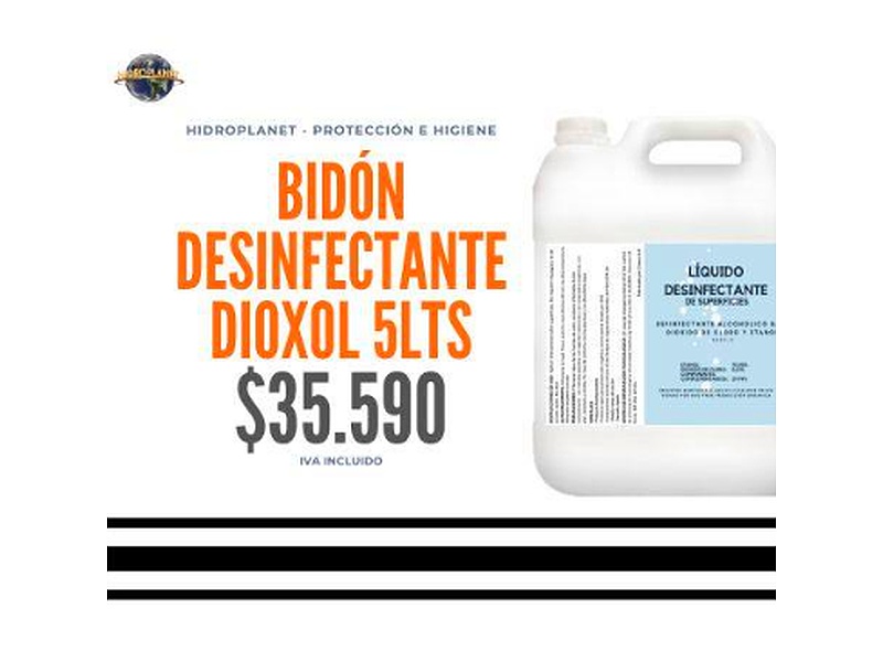 Bidón desinfectante Bioxil Chile