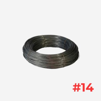 Alambre Negro Recocido #14 rollo 1k