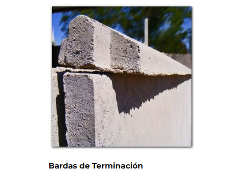 BARDAS DE TERMINACIÓN, San Bernardo