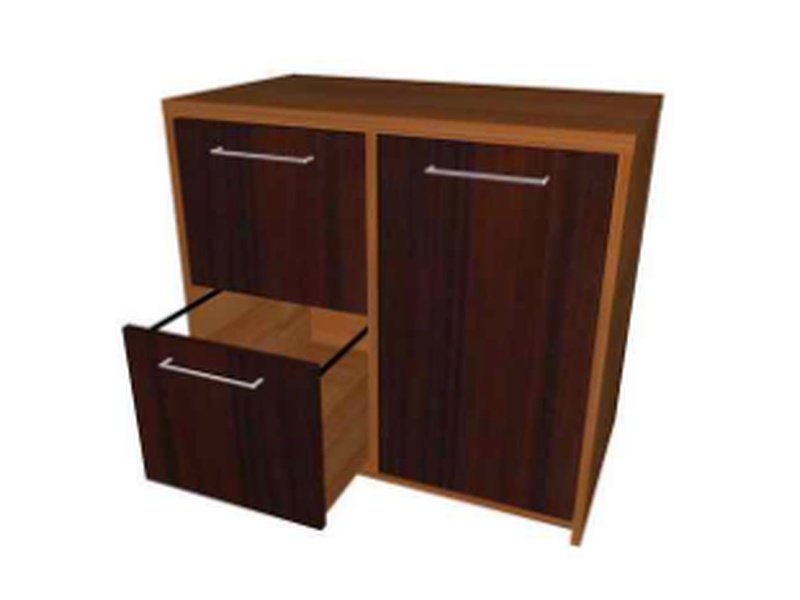 Mueble Archivador Madera Chile