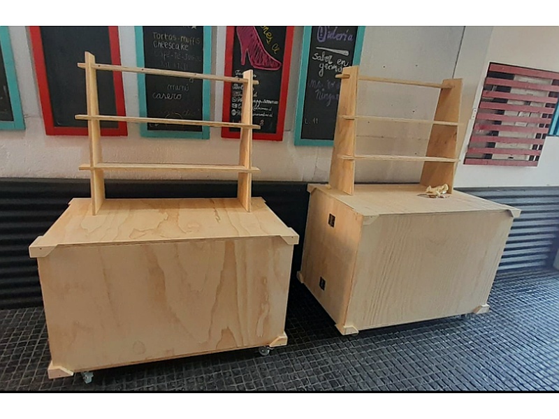 mueble con repisa Santiago