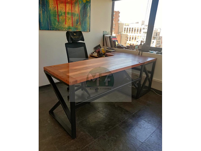 Escritorio en roble Santiago