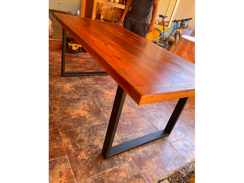 Mesa en roble de demolición Santiago