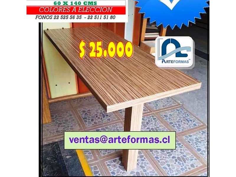 mesa 4 lados San Ramón