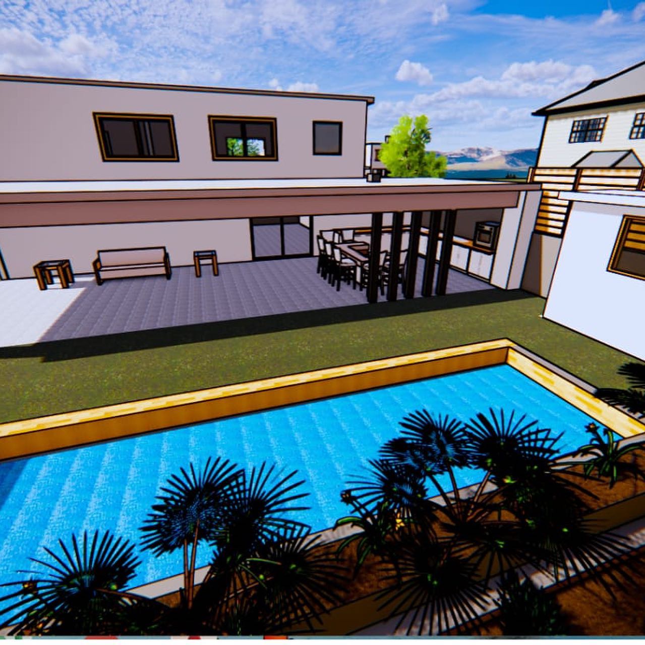Proyecto piscina Chile