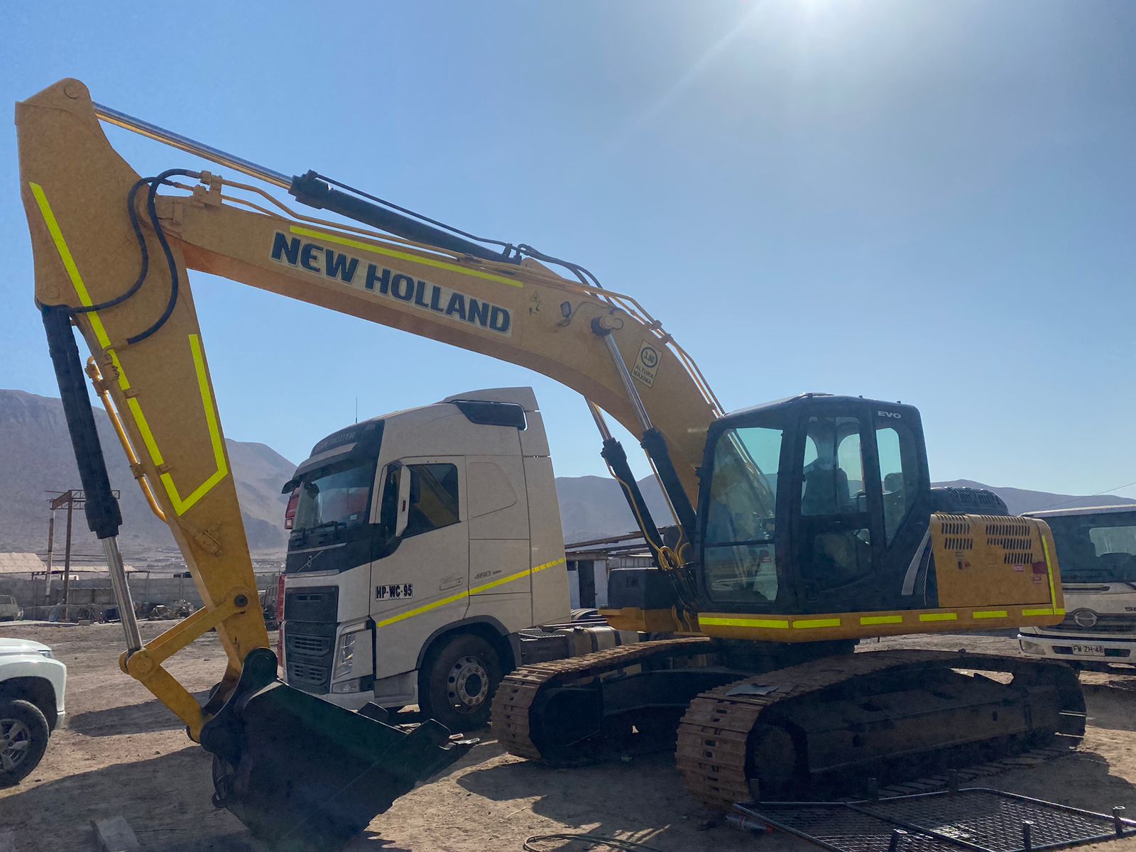 Renta Excavadora 20/30/40 Ton Chile