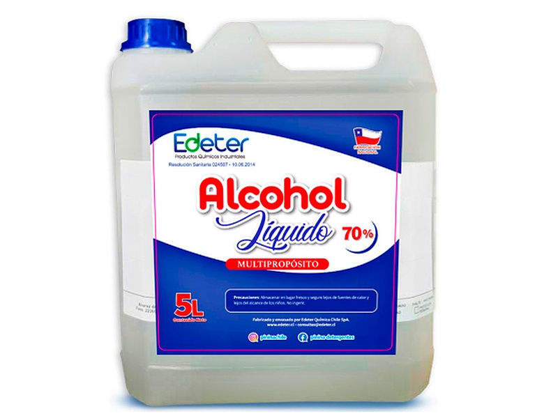 ALCOHOL LÍQUIDO MULTIPROPÓSITO Chile