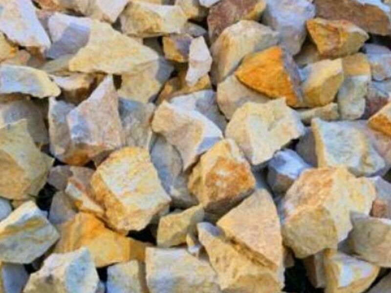 Piedra Gravilla amarilla mix Chile