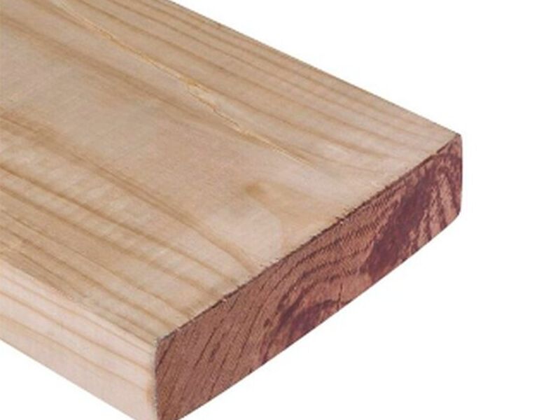 2×8  Pino cepillado seco Chile