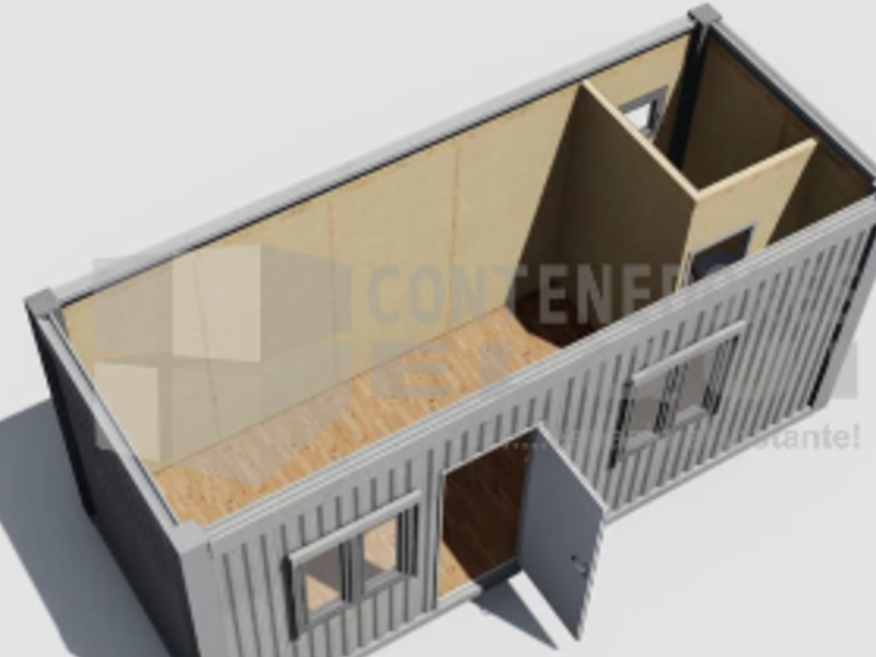 Oficina modular 20 pies medio baño chile