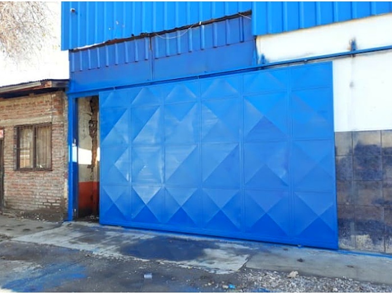 puerta industrial corrediza Santiago