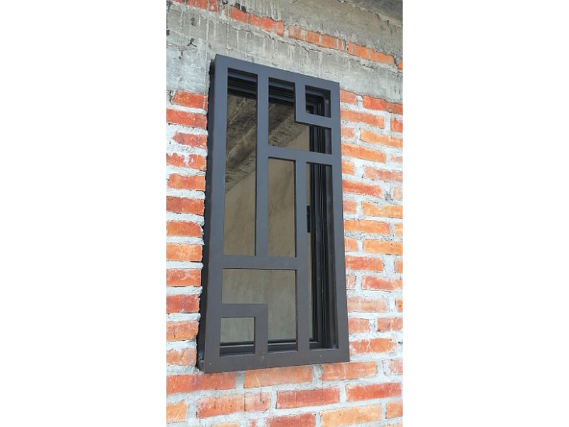 protección de ventana metal negro Santiago
