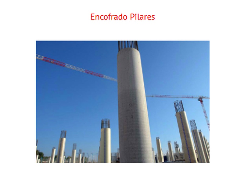 Encofrado de pilares, Viña del Mar