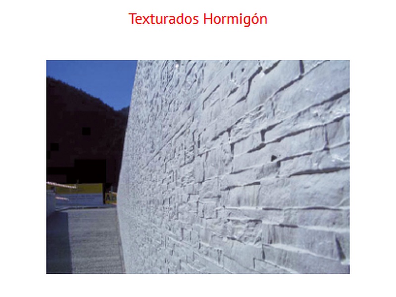 Texturados hormigón, Viña del mar