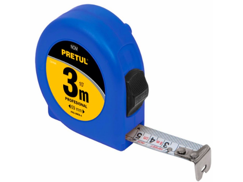Flexómetro 3m Plástico Chile
