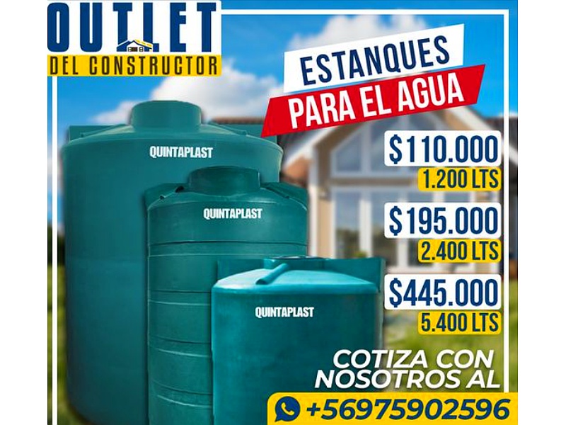 Estanques para Agua Chile