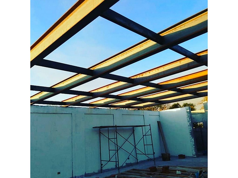Construcción Techo Madera Proyecto Chile