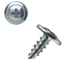 Tornillo Lenteja Zincado Chile 