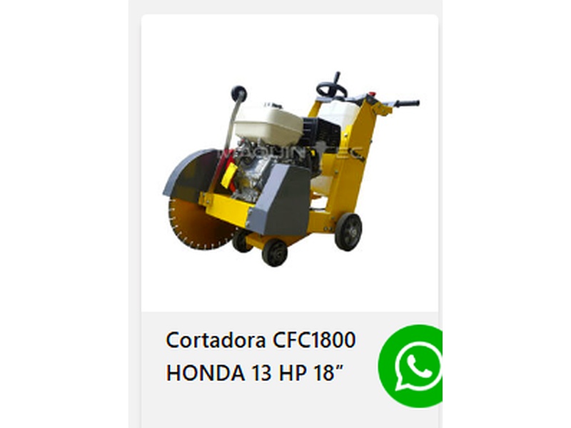 Cortadora CFC1800 HONDA 13 HP 18″, Valparaíso