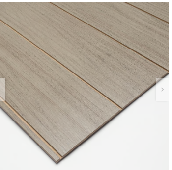 MDF Ranurado pintado Teca CHILE