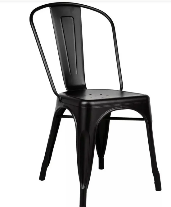 SILLA DE BAR METAL TOLIX NEGRO CHILE