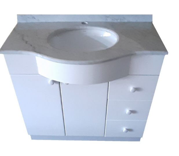 VANITORIO CURVO 90X50X82 CHILE