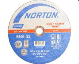 DISCO CORTE NORTON MET. 9″ X 3MM Chile