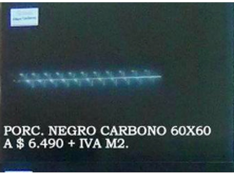 Porcelanato Negro Carbono 60x60 Chile