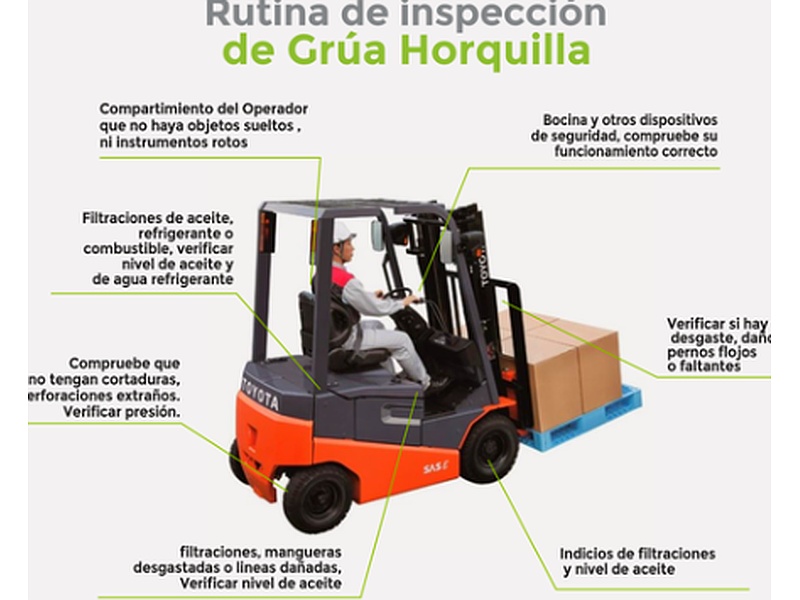Capacitacion Grua horquilla Chile