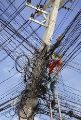 Instalación de Tendido Eléctrico. Chile