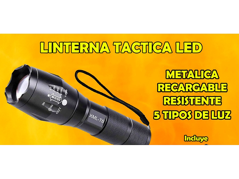 Linterna Táctica Led Chile