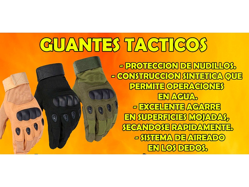 Guantes Tácticos Chile