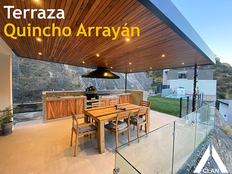 Construcción Quincho Arrayán Santiago