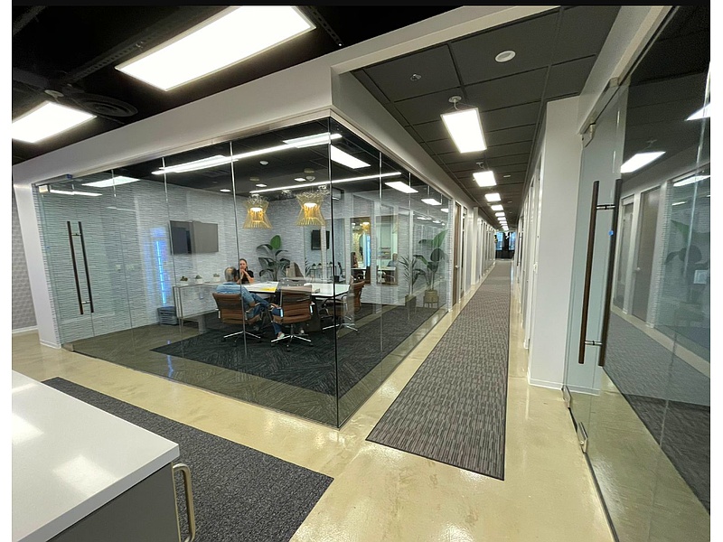  Instalación Vidrio Templado Oficinas Santiago