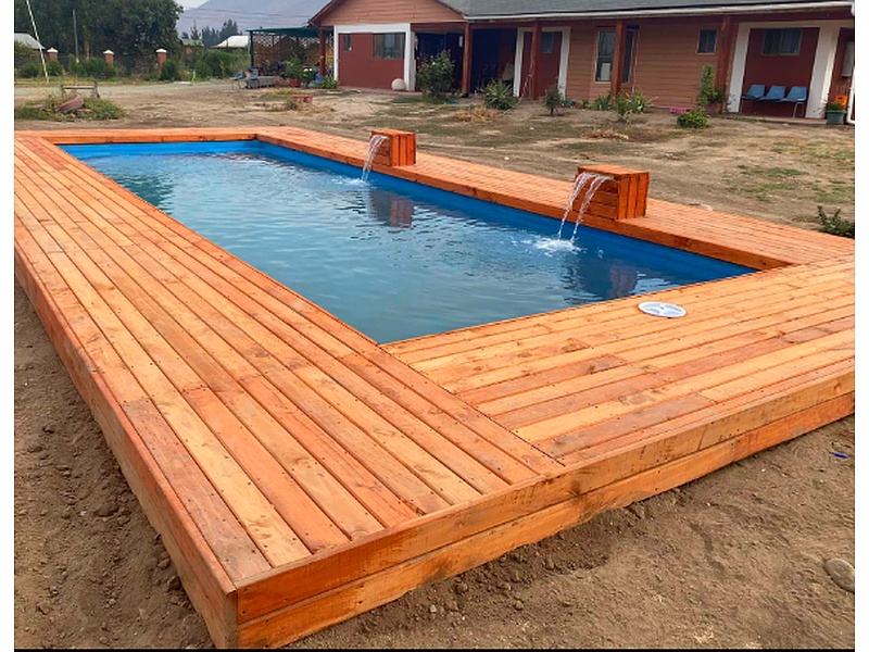 Piscina madera Chile