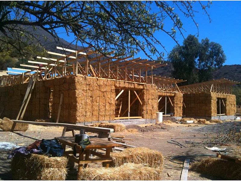 Construcción Casas Paja Santiago