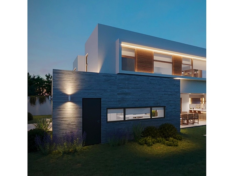 Diseño Iluminación Exterior Santiago