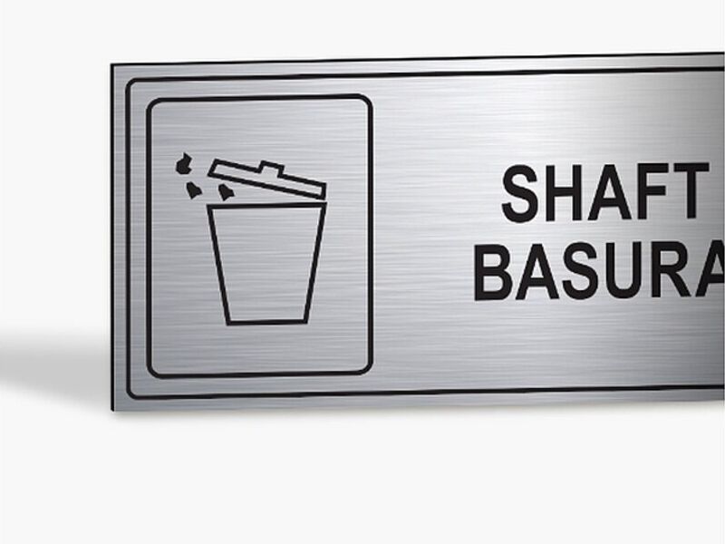 Señalización basura Chile