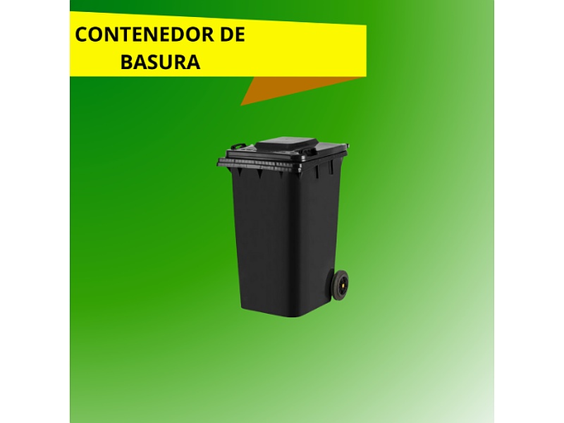 Contendero de Basura Negro Chile