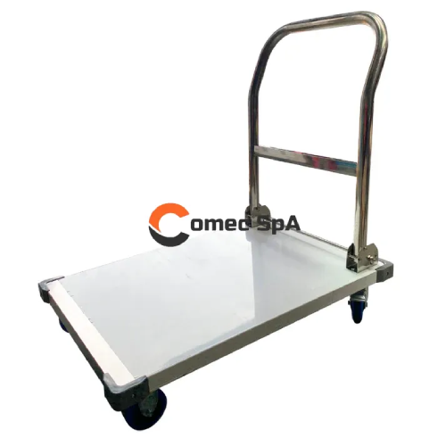 Carro de Carga Plegable en Acero Inoxidable