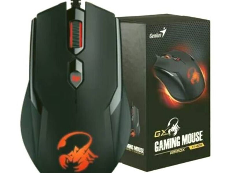 Genius Mouse Negro Ammox X1-400 Chile